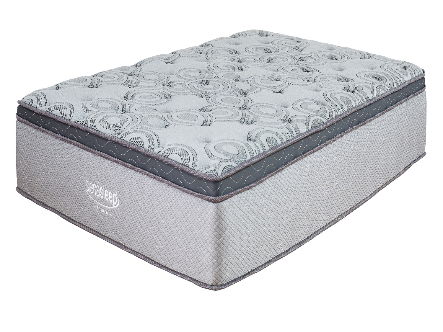 Premium mattress displayed for Explore Quality Mattresses at Midha's Furniture Gallery Mississauga Store, offering comfortable sleep solutions in Mississauga, Ontario.