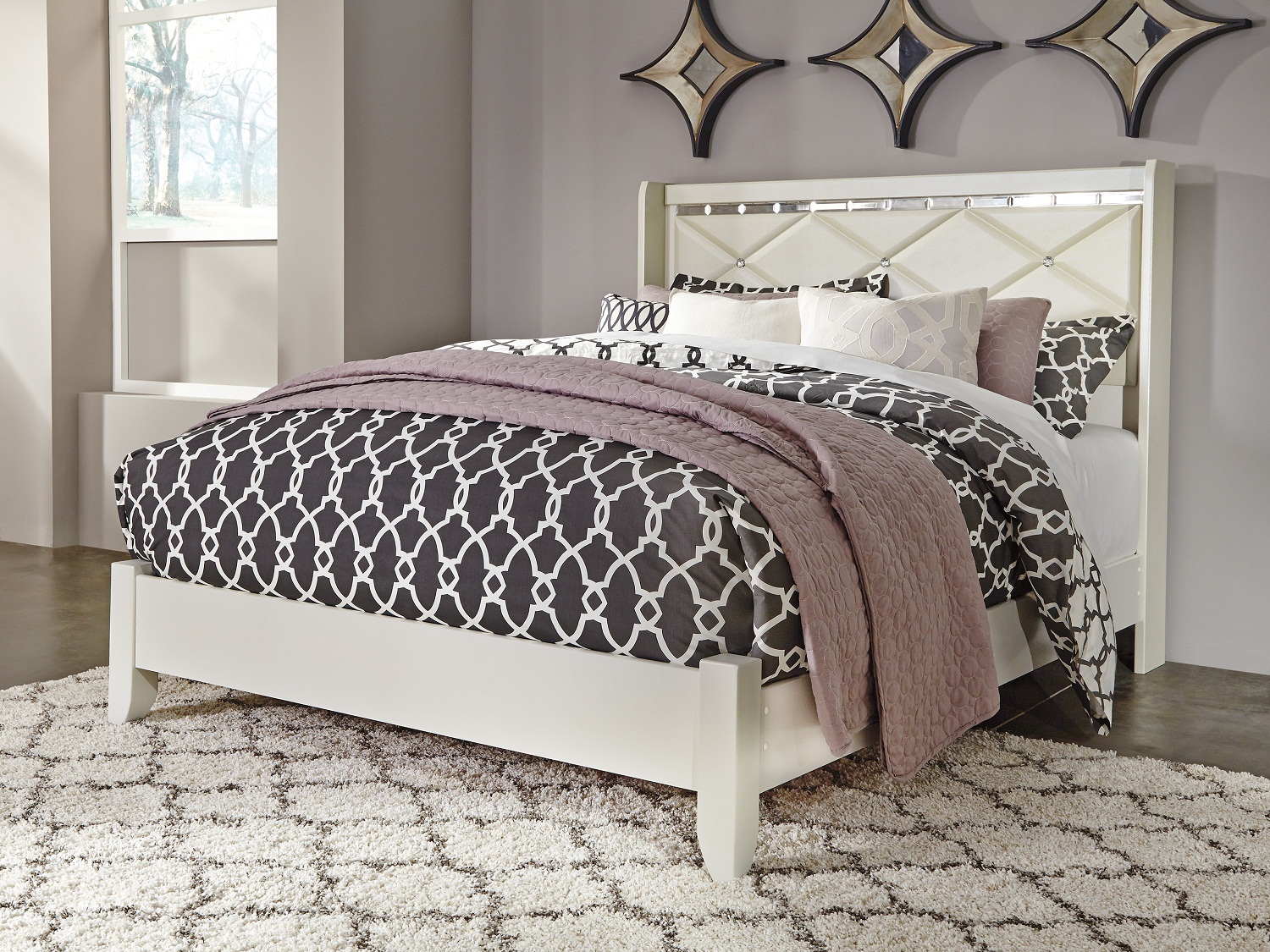 Ashley Contemporary Queen Bed Dreamur Queen Bed