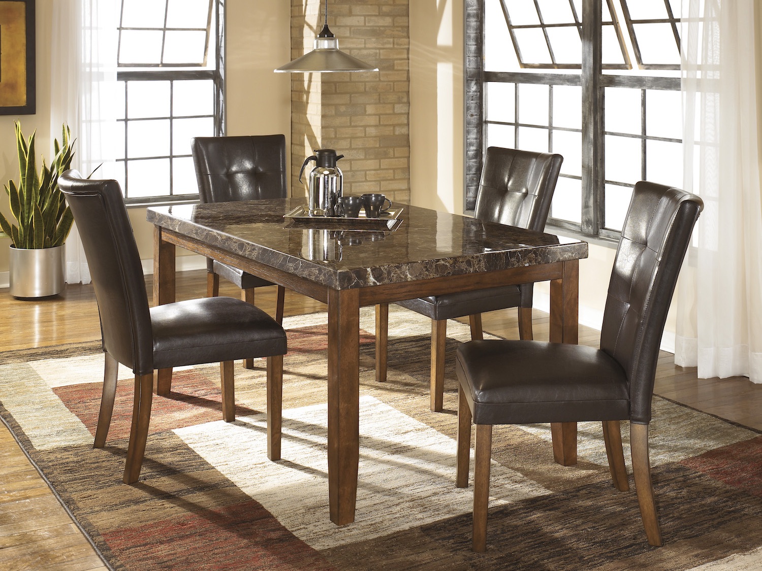 ashley lacey dining room set