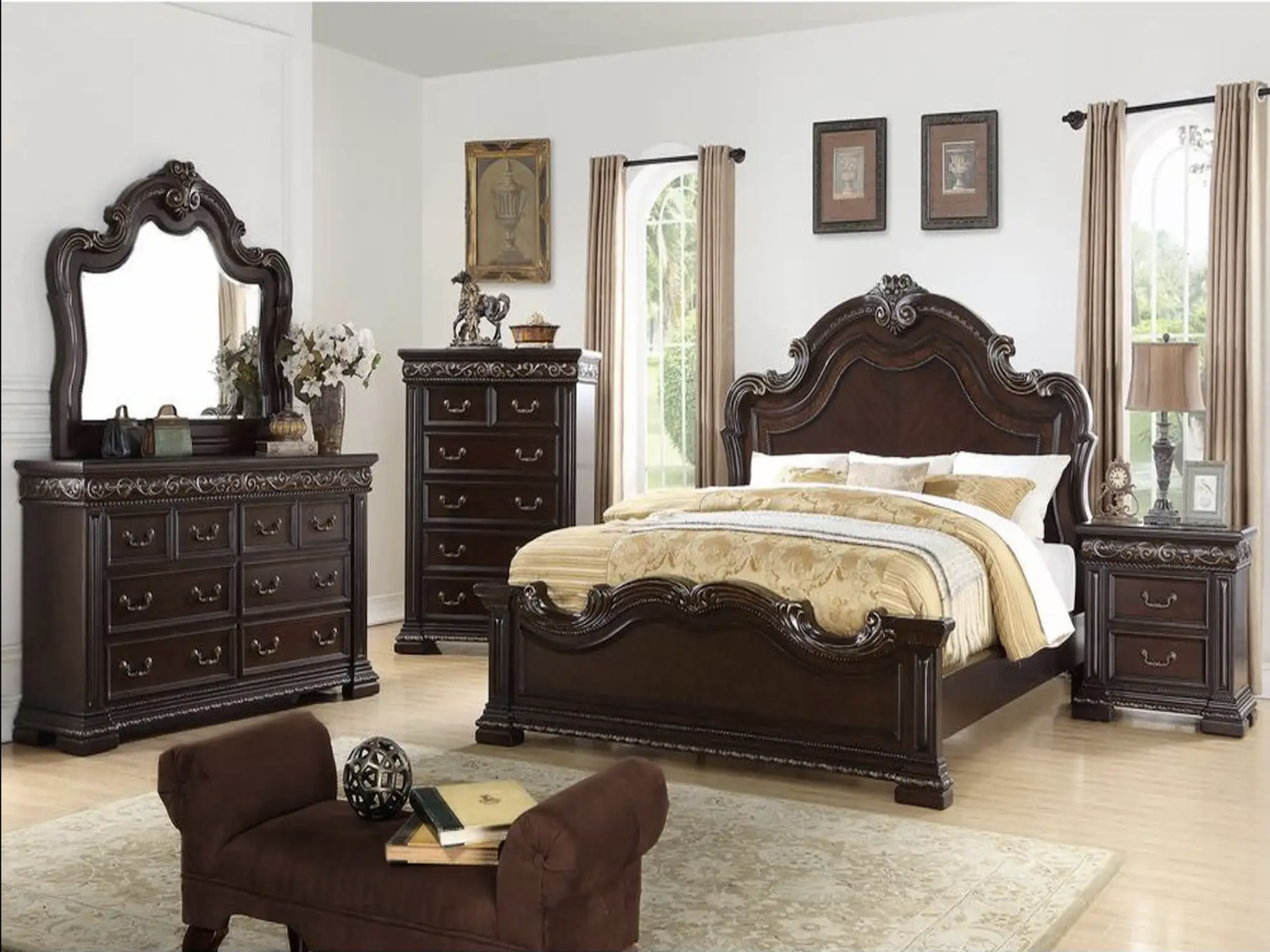 Eldorado 6 PC King Size Bedroom Set