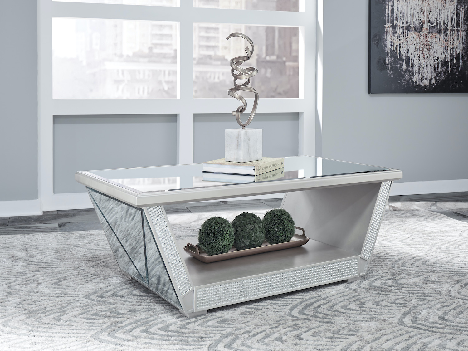 Ashley Glass Top Coffee Table Fanmory Coffee Table up to 40 Off