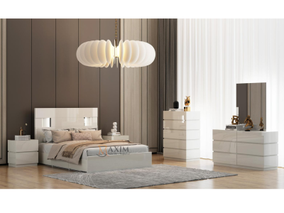 Amsterdam 6 PC Queen Storage Bedroom Set by Midha's Furniture Serving Brampton, Mississauga, Etobicoke, Toronto, Scraborough, Caledon, Cambridge, Oakville, Markham, Ajax, Pickering, Oshawa, Richmondhill, Kitchener, Hamilton and GTA area