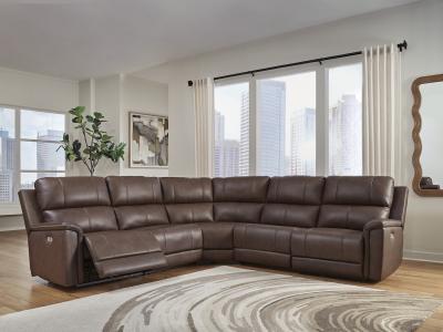 Bleckley 5-Piece Power Reclining Sectional by Midha's Furniture Serving Brampton, Mississauga, Etobicoke, Toronto, Scraborough, Caledon, Cambridge, Oakville, Markham, Ajax, Pickering, Oshawa, Richmondhill, Kitchener, Hamilton and GTA area