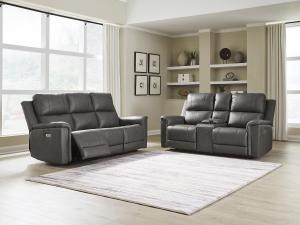 Bleckley PWR REC Sofa with ADJ Headrest, pcu1200015c, Recliner Sofa Sets, Bleckley PWR REC Sofa with ADJ Headrest from Ashley