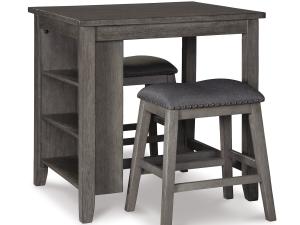 Caitbrook RECT DRM Counter TBL Set(3/CN), d388-113, Dining Room Sets, Caitbrook RECT DRM Counter TBL Set(3/CN) from Ashley