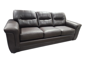 Shop the Chinchilla Canadian Made Sofa and Loveseat Set featuring easy-to-clean gel leather, durable build, and medium firm comfort. Optional chair available.