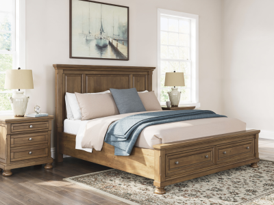 Feddinger Queen Panel Storage Bed by Midha's Furniture Serving Brampton, Mississauga, Etobicoke, Toronto, Scraborough, Caledon, Cambridge, Oakville, Markham, Ajax, Pickering, Oshawa, Richmondhill, Kitchener, Hamilton and GTA area