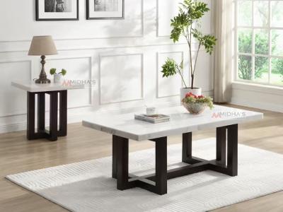 Luna Marble Coffee Table by Midha's Furniture Serving Brampton, Mississauga, Etobicoke, Toronto, Scraborough, Caledon, Cambridge, Oakville, Markham, Ajax, Pickering, Oshawa, Richmondhill, Kitchener, Hamilton and GTA area