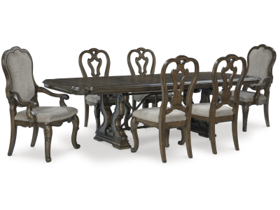 Maylee 7 PC Dining Table Set by Ashley by Midha's Furniture Serving Brampton, Mississauga, Etobicoke, Toronto, Scraborough, Caledon, Cambridge, Oakville, Markham, Ajax, Pickering, Oshawa, Richmondhill, Kitchener, Hamilton and GTA area