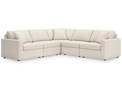 Modmax 5-Piece Sectional by Ashley Oyster Color by Midha's Furniture Serving Brampton, Mississauga, Etobicoke, Toronto, Scraborough, Caledon, Cambridge, Oakville, Markham, Ajax, Pickering, Oshawa, Richmondhill, Kitchener, Hamilton and GTA area