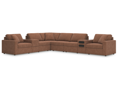 Modmax 8-Piece Sectional with Audio and Storage Consoles by Midha's Furniture Serving Brampton, Mississauga, Etobicoke, Toronto, Scraborough, Caledon, Cambridge, Oakville, Markham, Ajax, Pickering, Oshawa, Richmondhill, Kitchener, Hamilton and GTA area