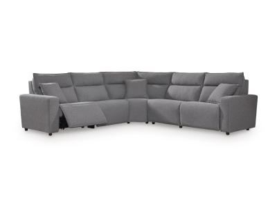 Modmax II 5-Piece Power Reclining Sectional by Midha's Furniture Serving Brampton, Mississauga, Etobicoke, Toronto, Scraborough, Caledon, Cambridge, Oakville, Markham, Ajax, Pickering, Oshawa, Richmondhill, Kitchener, Hamilton and GTA area