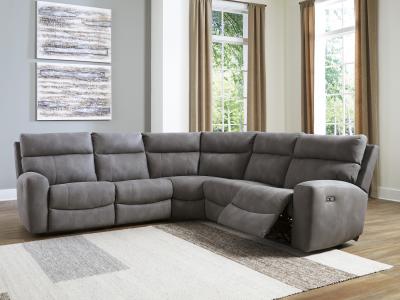 Next-Gen Durapella 5-Piece Power Reclining Sectional by Midha's Furniture Serving Brampton, Mississauga, Etobicoke, Toronto, Scraborough, Caledon, Cambridge, Oakville, Markham, Ajax, Pickering, Oshawa, Richmondhill, Kitchener, Hamilton and GTA area