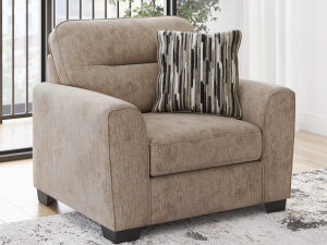 Shop the Olten Sofa by Ashley (Mocha, SKU 3130438) – oversized comfort with durable platform foundation, high-quality foam cushions, accent pillows, and contemporary design. Loveseat & chair available.