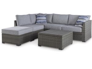 Petal Road LoveseatSEC/OTTO/TBL Set(4/CN), p297-070, Outdoor Furniture, Petal Road LoveseatSEC/OTTO/TBL Set(4/CN) from Ashley