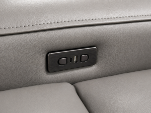 Experience ultimate relaxation with the Serenity Leather Reclining Sectional. Crafted from Genuine leather in a sophisticated dark grey, this 6-piece sectional features power recliners and exceptional comfort. Shop now at Midha's Furniture Gallery
Indulge in the Serenity GenuineLeather Reclining Sectional. This luxurious 6-piece sectional in dark grey offers power reclining, superior comfort, and timeless style.1 Browse our collection at Midha Furniture Gallery