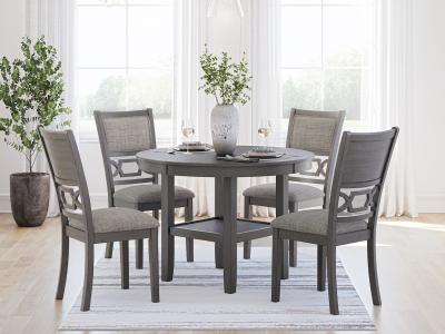 Wrenning Dining Room Table Set (5/CN) by Midha's Furniture Serving Brampton, Mississauga, Etobicoke, Toronto, Scraborough, Caledon, Cambridge, Oakville, Markham, Ajax, Pickering, Oshawa, Richmondhill, Kitchener, Hamilton and GTA area
