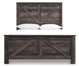 Wynnlow Queen Crossbuck Panel Bed, b440, Beds, Wynnlow Queen Crossbuck Panel Bed from Ashley